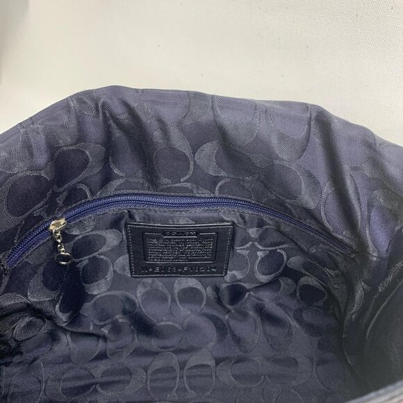 Coach vintage black leather crossbody - Picture 7 of 7